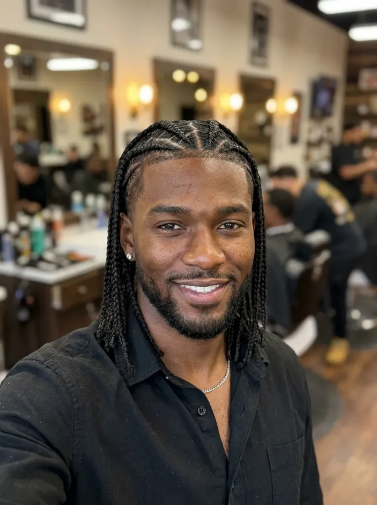 Zig Zag Parting Layout