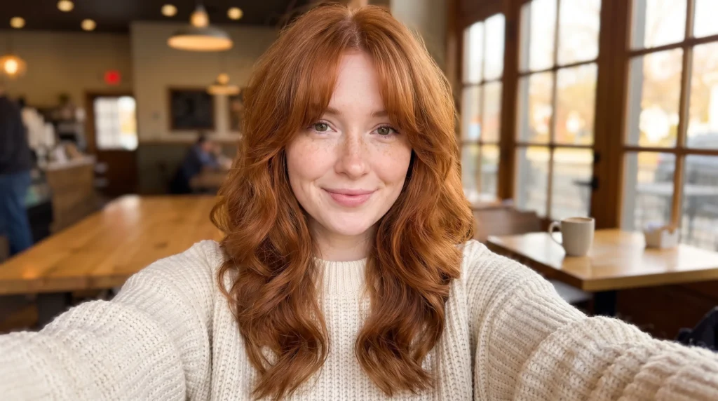 20 Curtain Bangs Redhead Ideas That Are Insanely Chic