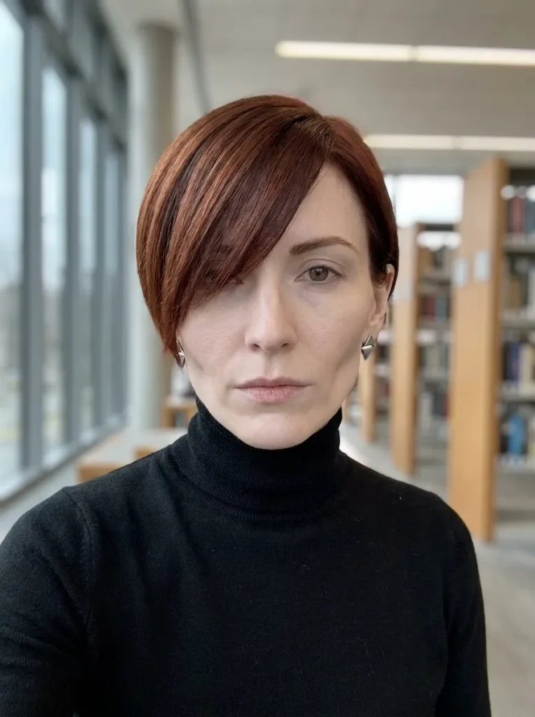 Asymmetrical Bob with Deep Side Fringe