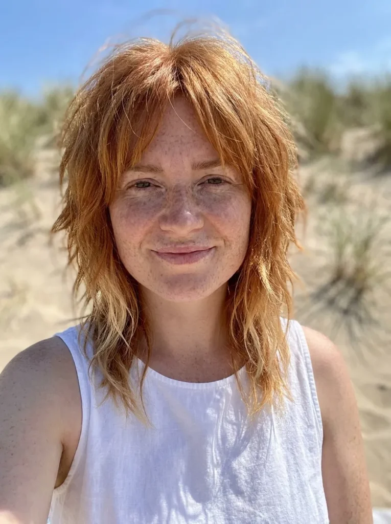 Beachy Ginger Shag