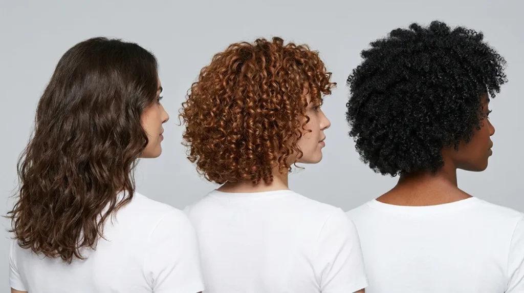Curl pattern comparison