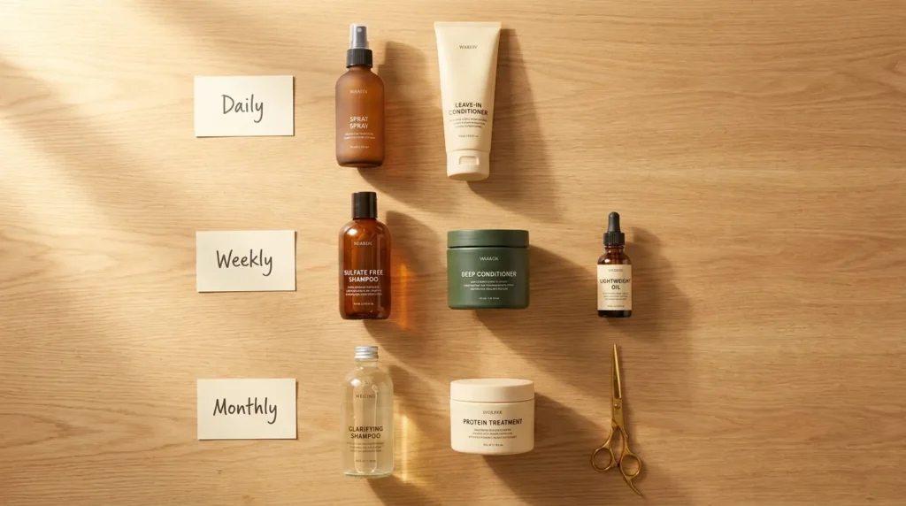 Customizing the Routine by Hair Type and Porosity