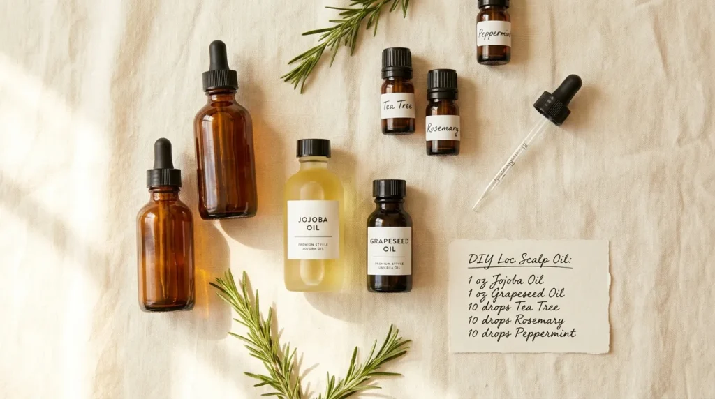 DIY Loc Scalp Oil Blend