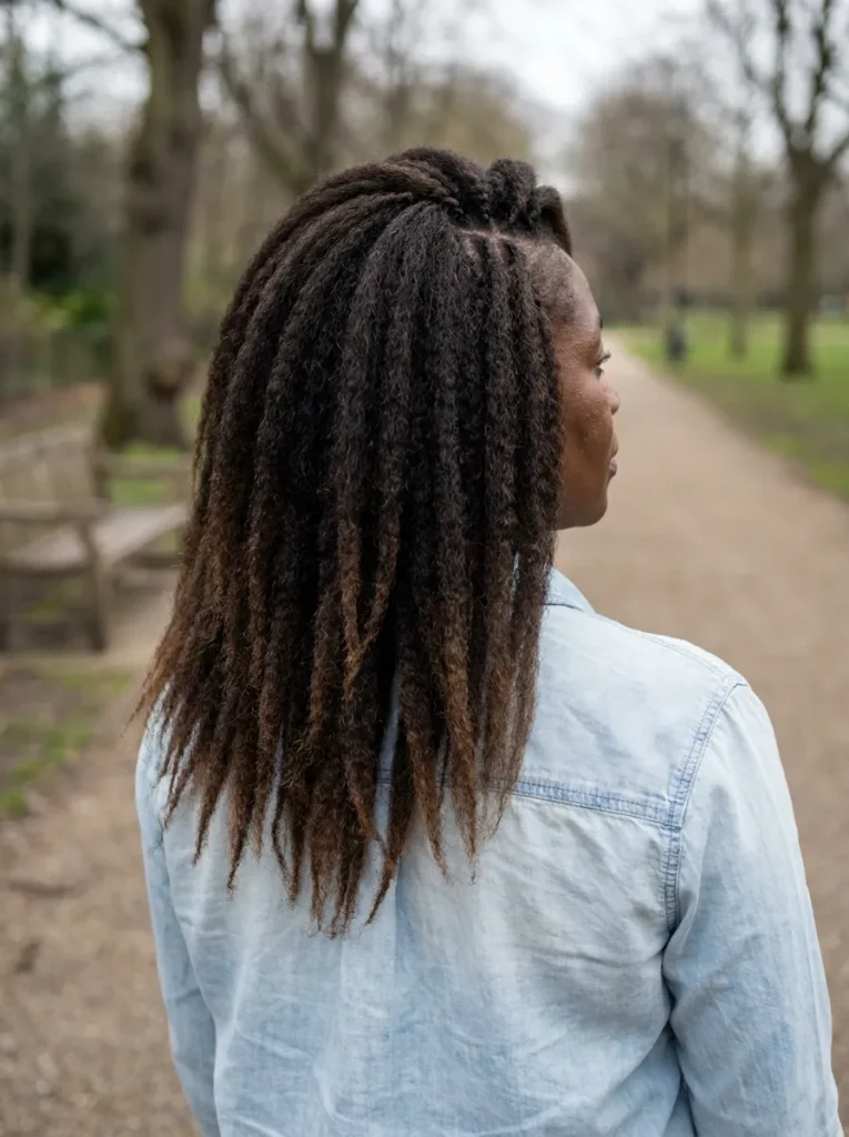 Kinky Straight Crochet Braids