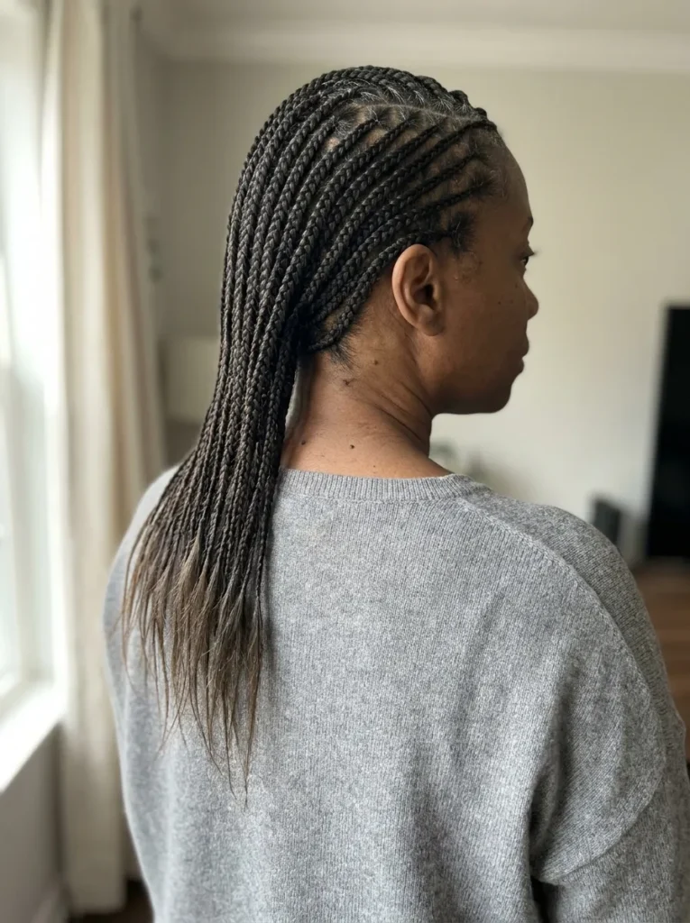 Knotless Lemonade Braids With Tapered Ends