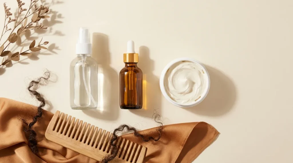 -LOC method product flat lay