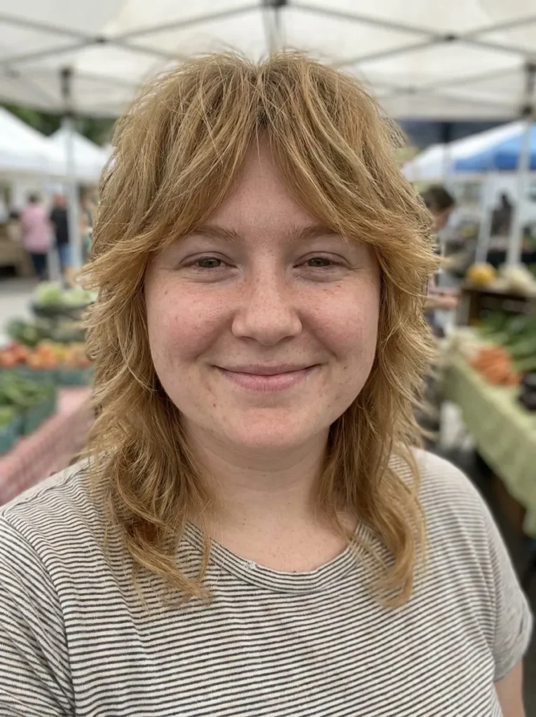 Layered Bob Wolf Cut