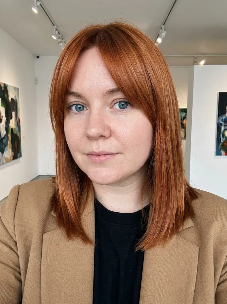 Metallic Copper Face-Framing Lob