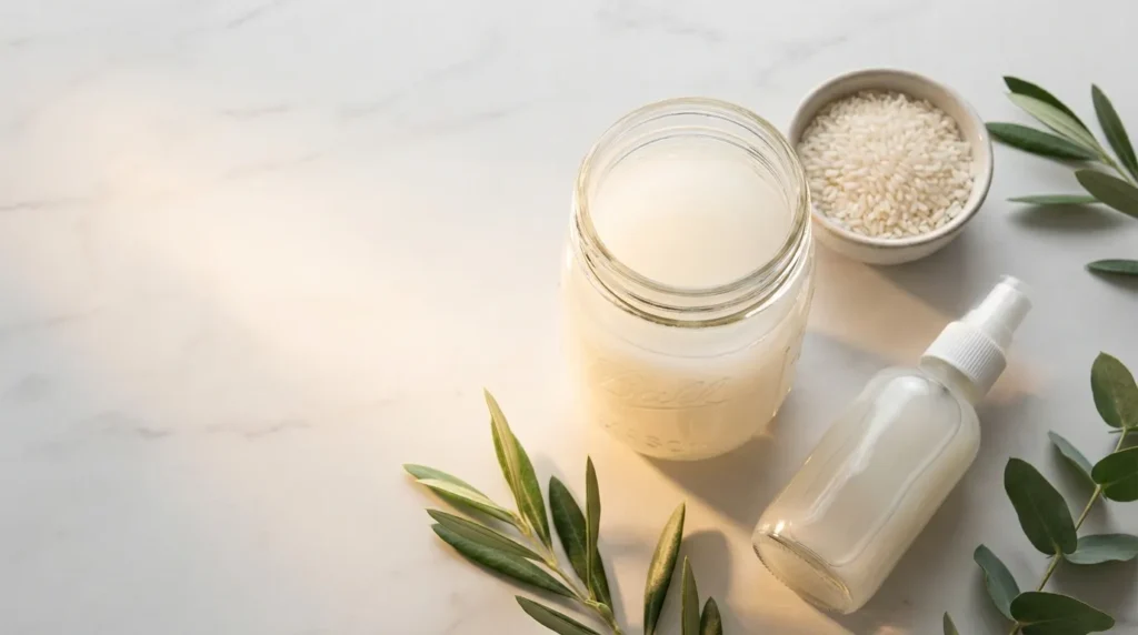 Rice Water Rinses