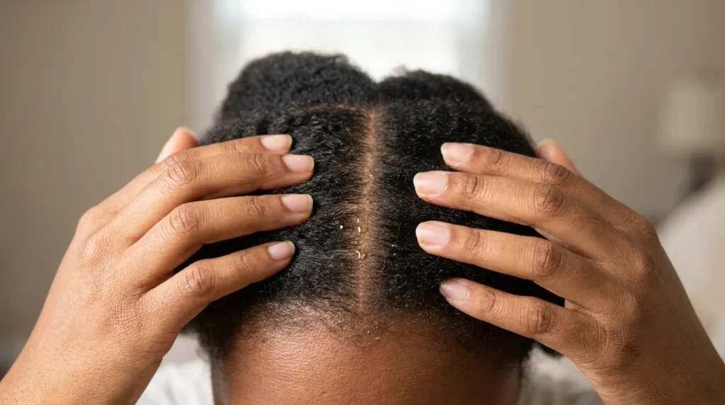 Scalp massage and care