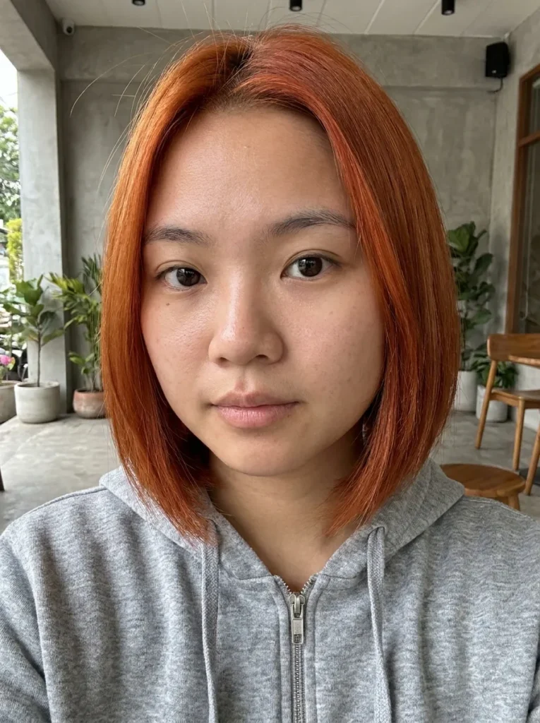 Spicy Ginger Inverted Bob