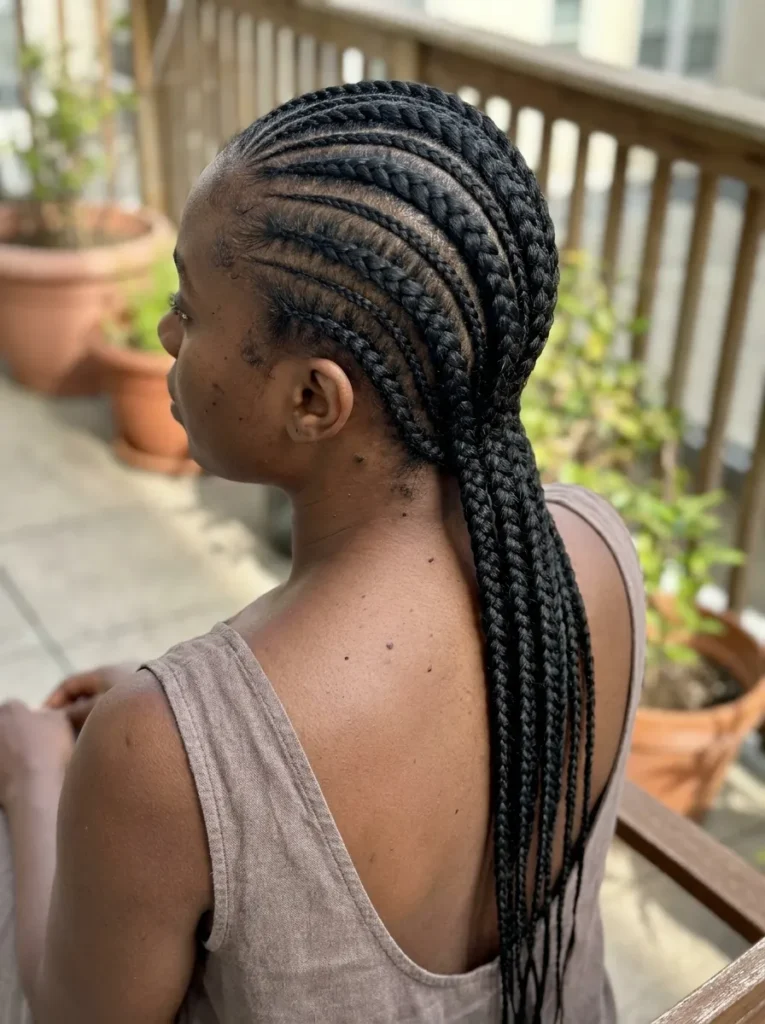 Stacked Thick-and-Thin Lemonade Braids