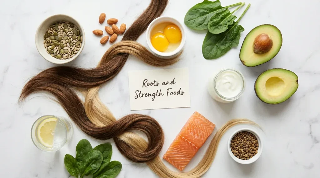 The Right Diet to Make Hair Thick Strong From Roots