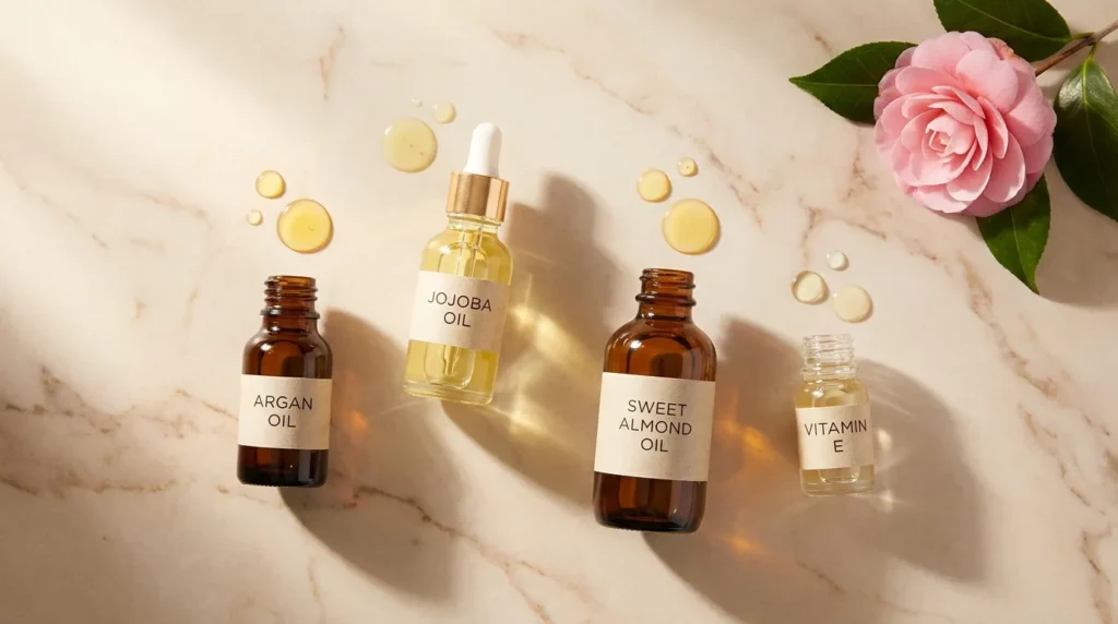 The Right Oils for Shine — What Works and What Weighs Hair Down