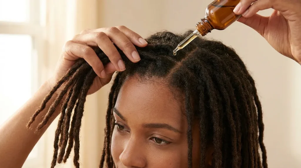 The Scalp-Only Rule — The Foundation of Loc Oiling