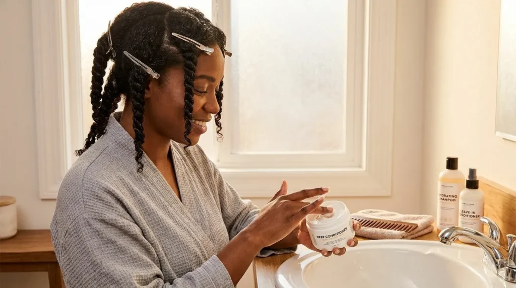 The Weekly Natural Hair Care Routine