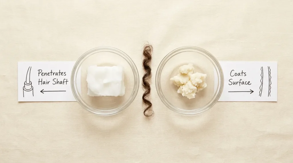 Why Coconut Oil Works Differently Than Every Other Hair Oil