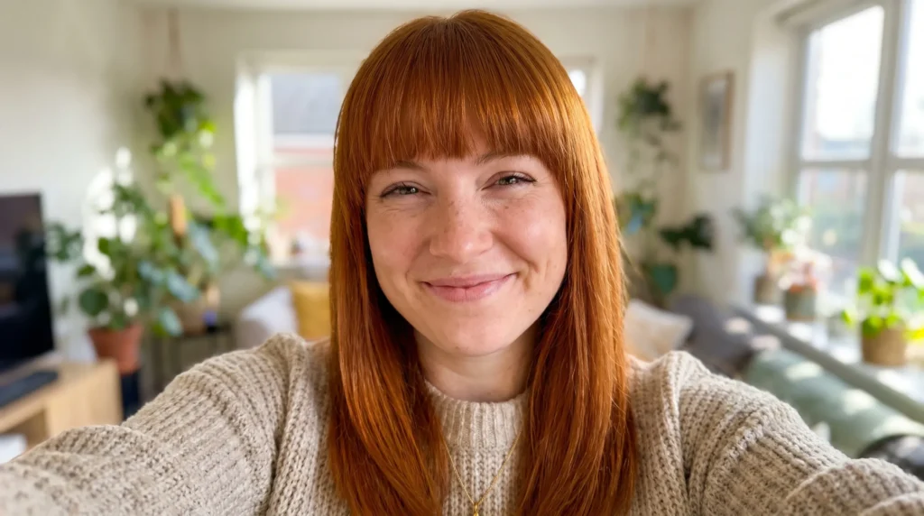 20 Bangs Copper Hair Styles You'll Want Immediately