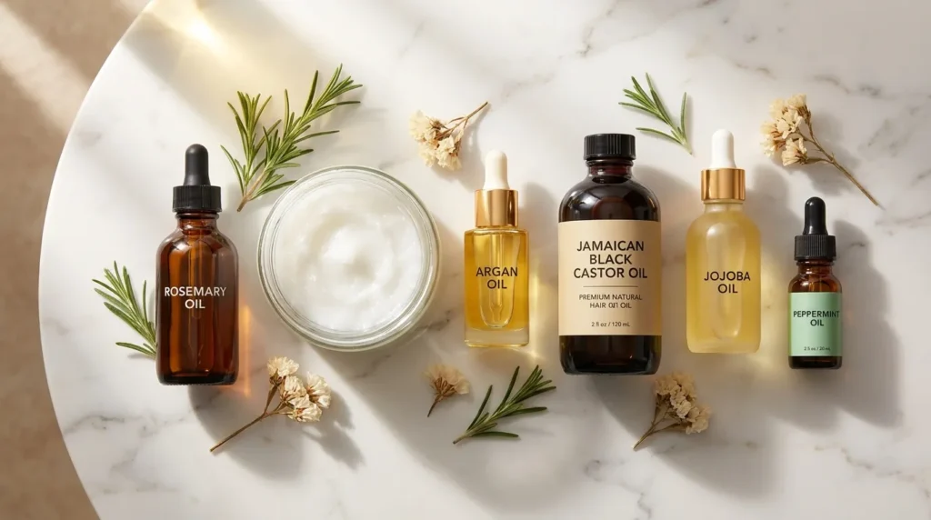 oils for healthy natural hair