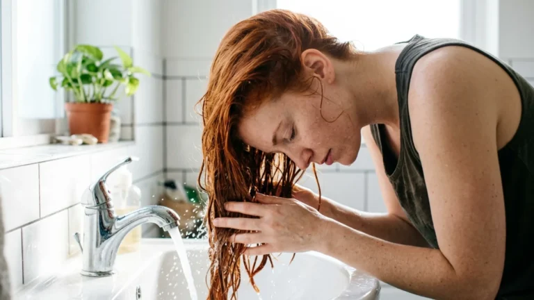 dyed hair care routine