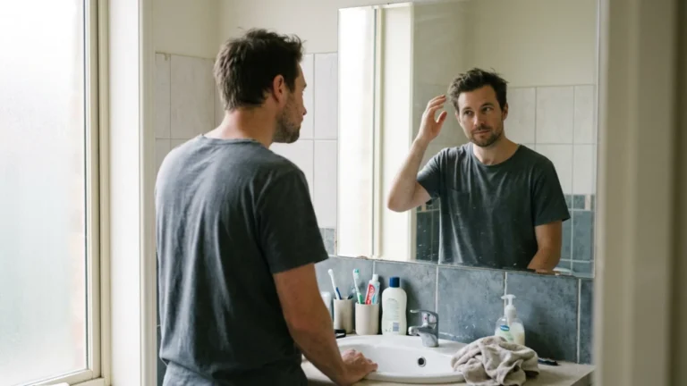 hair care routine for men