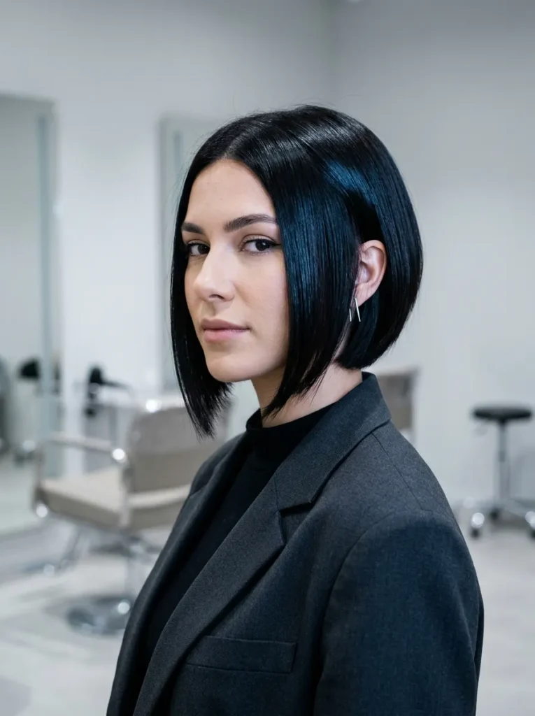 Angled A-Line Bob