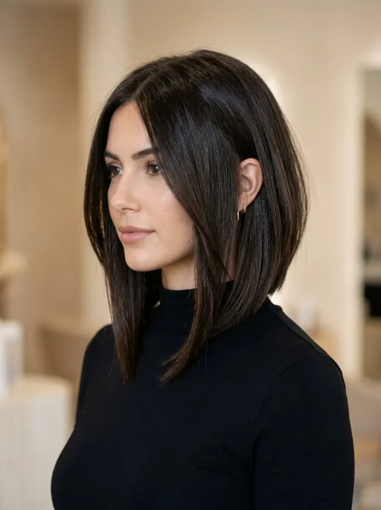 Angled Long Bob