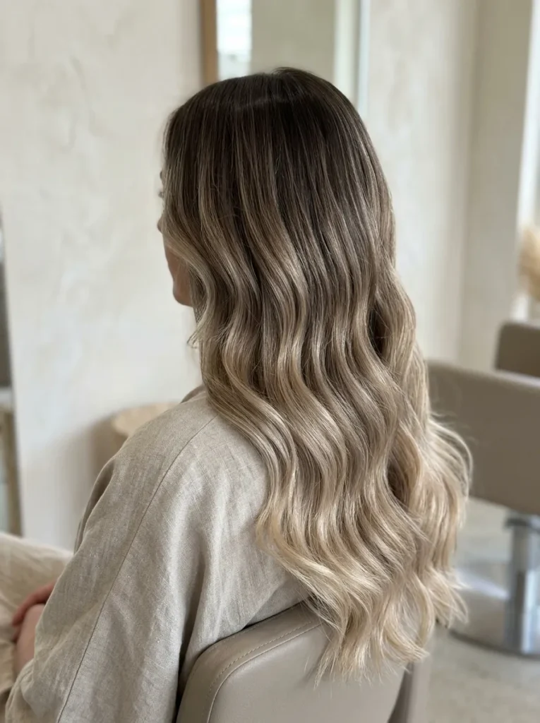 Beige Blonde Balayage