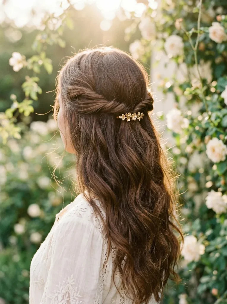 Bohemian Half-Up Twist