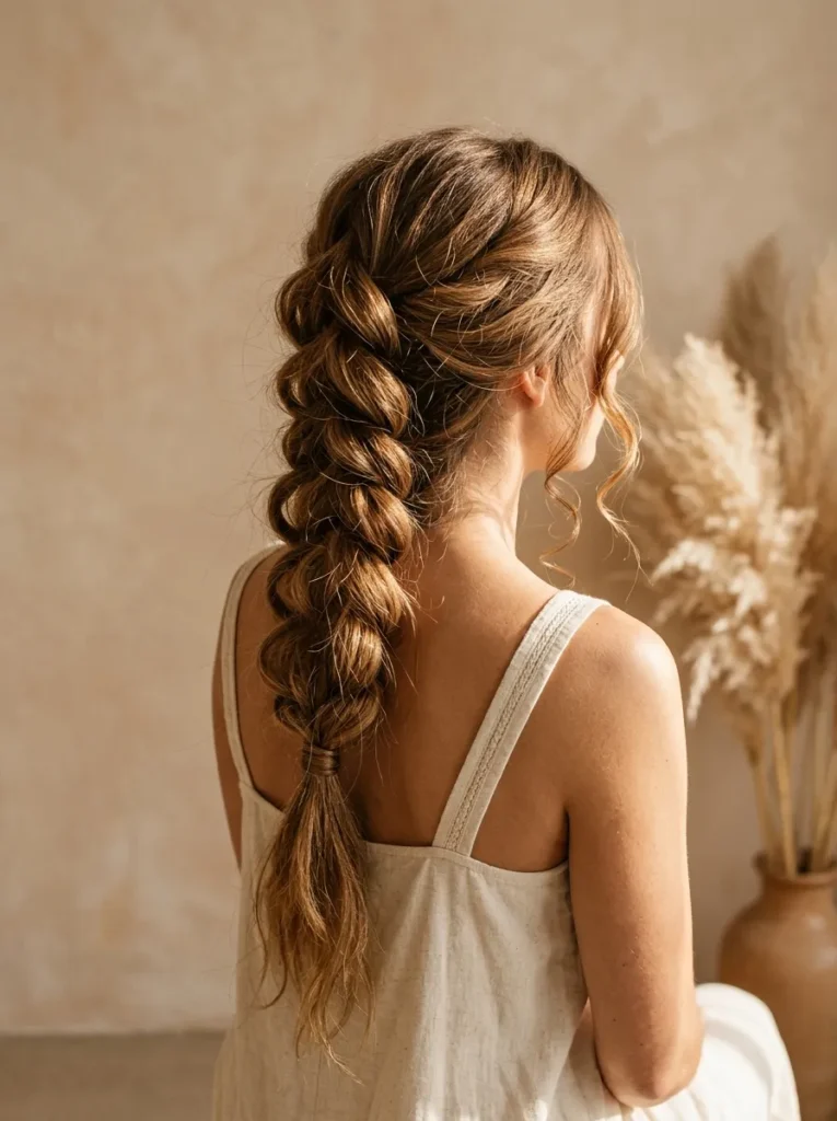 Boho Pull-Through Braid