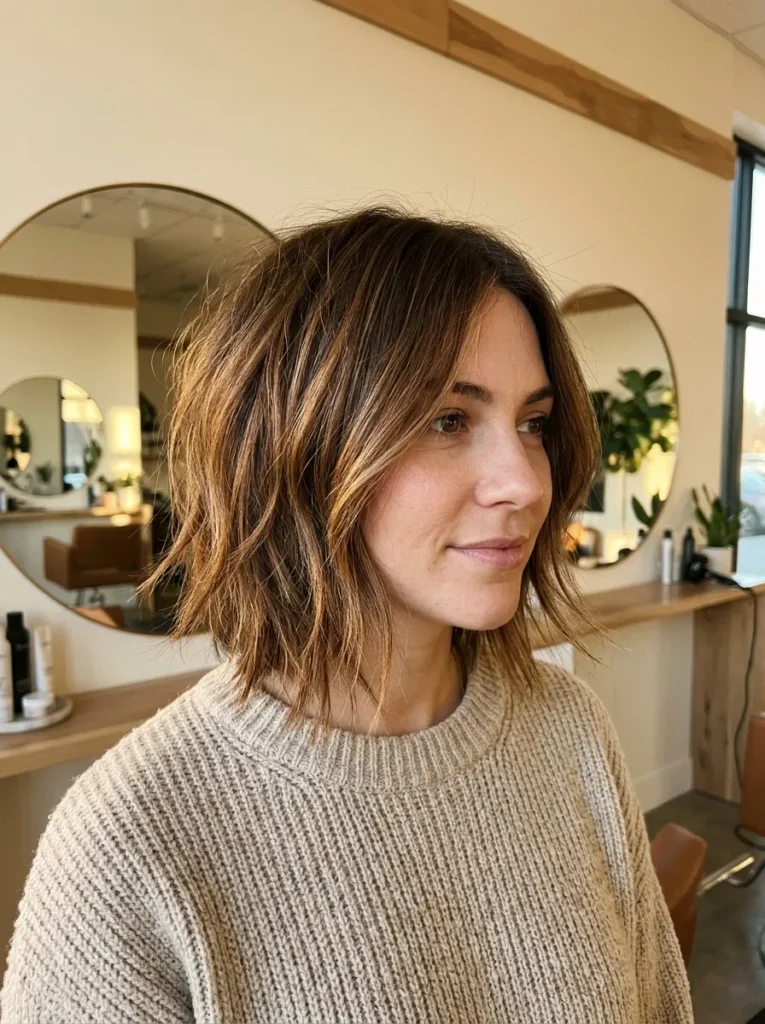 Choppy Layered Bob