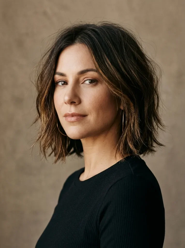 Choppy Layered Bob