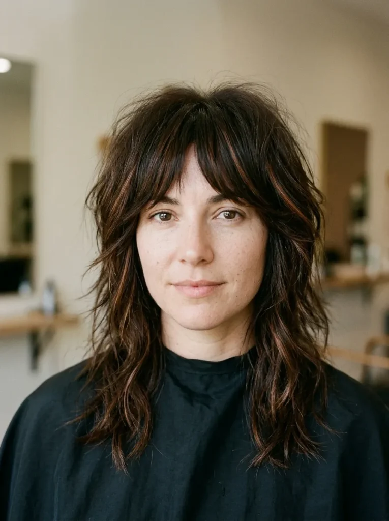 Choppy Shag Cut