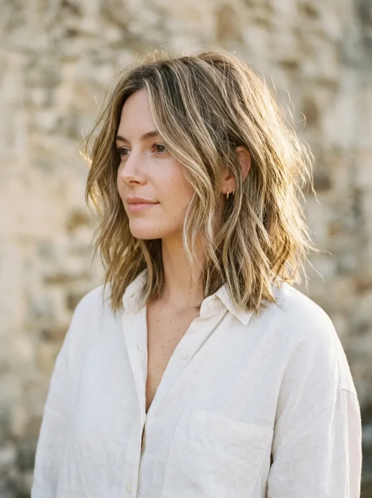 Choppy Textured Lob