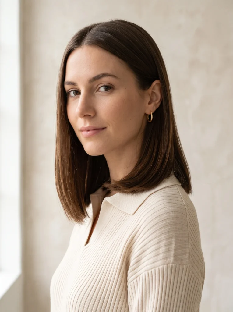 Classic Blunt Long Bob