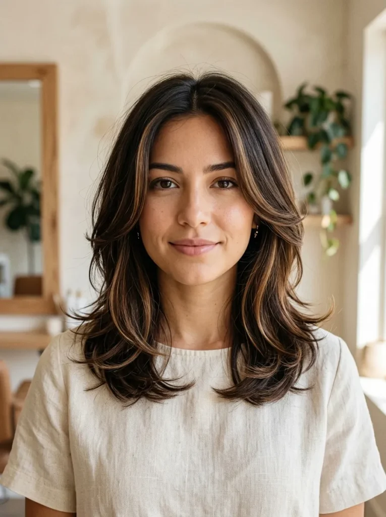 Collarbone-Length Layers