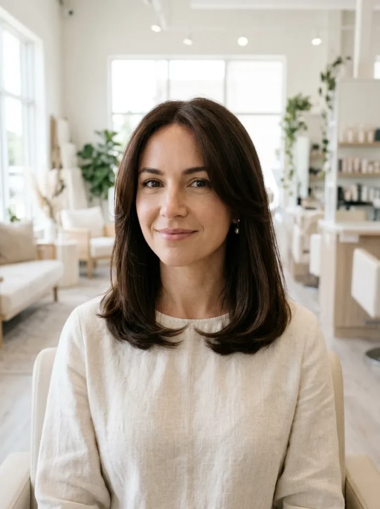 Collarbone-Length Lob