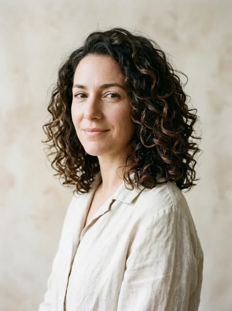 Curly Long Bob