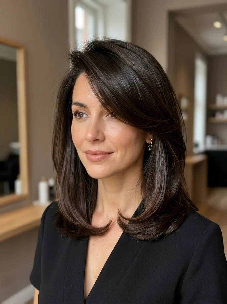Deep Side Part Lob