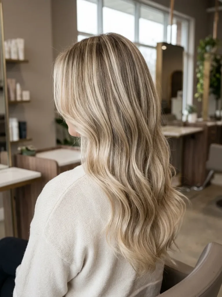 Dimensional Blonde Balayage