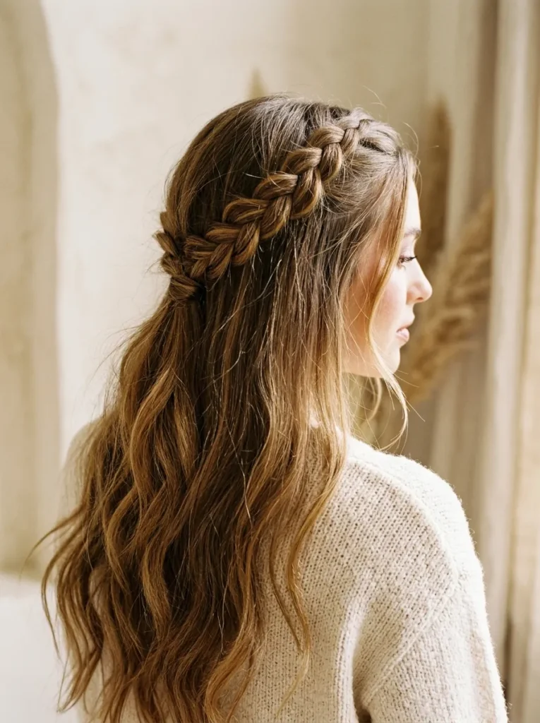 Dutch Braid Crown