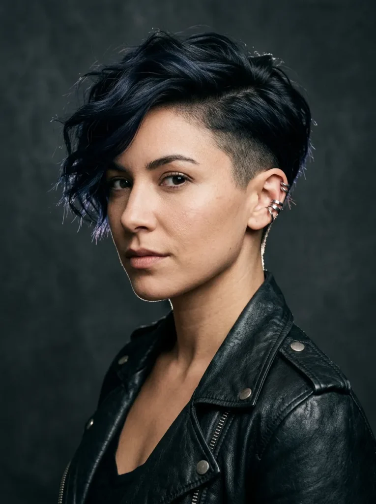 Edgy Undercut Pixie