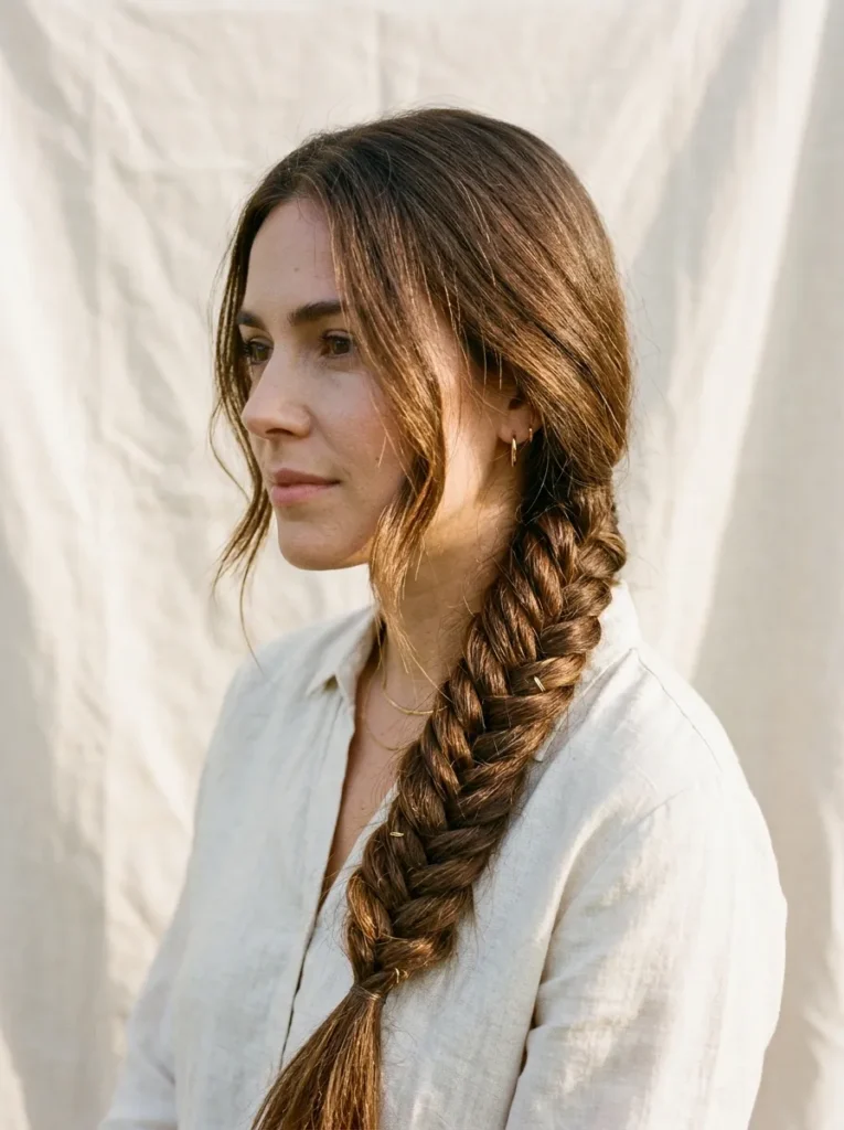 Elegant Fishtail Braid