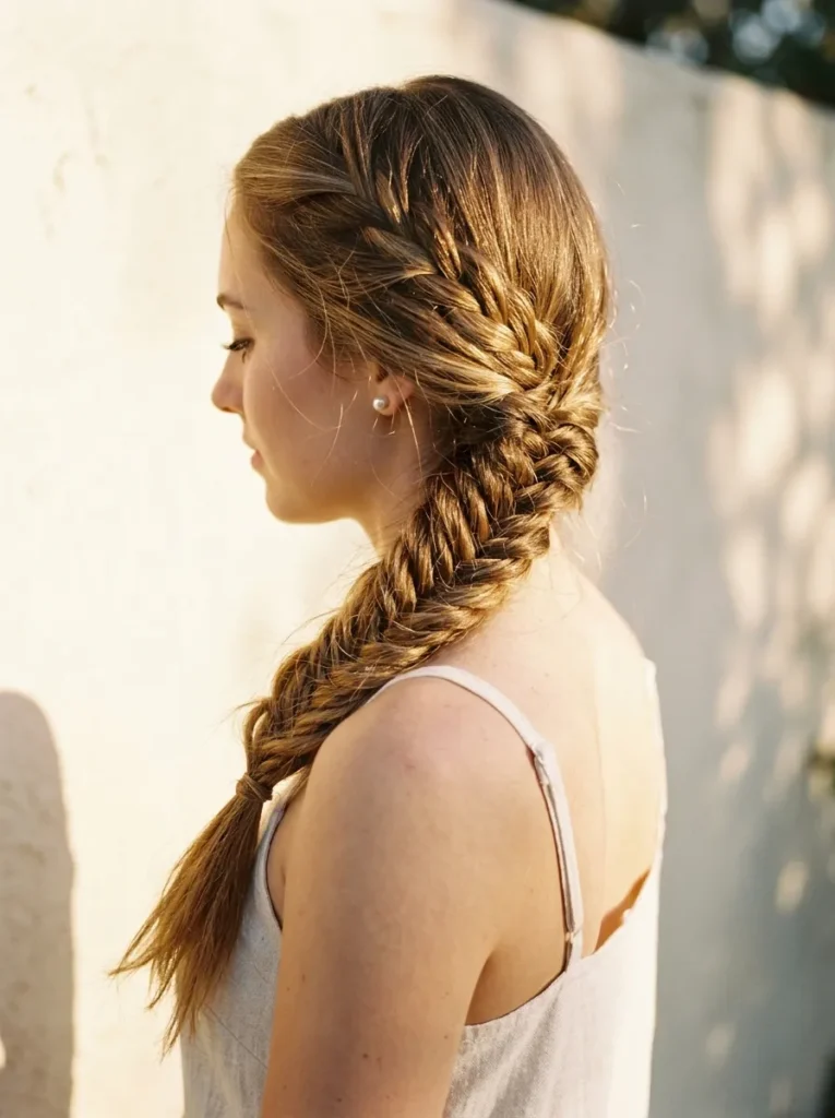 Fishtail Side Braid