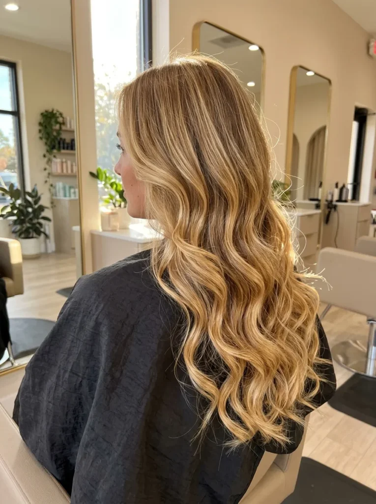Golden Blonde Balayage