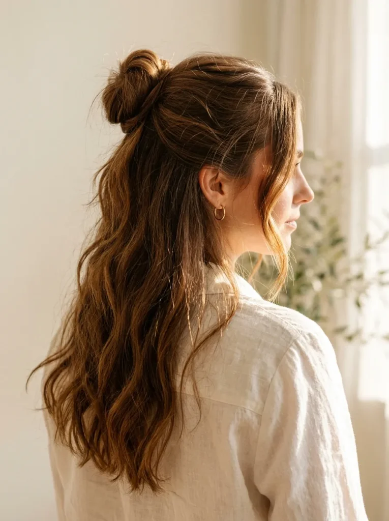 Half-Up Top Knot