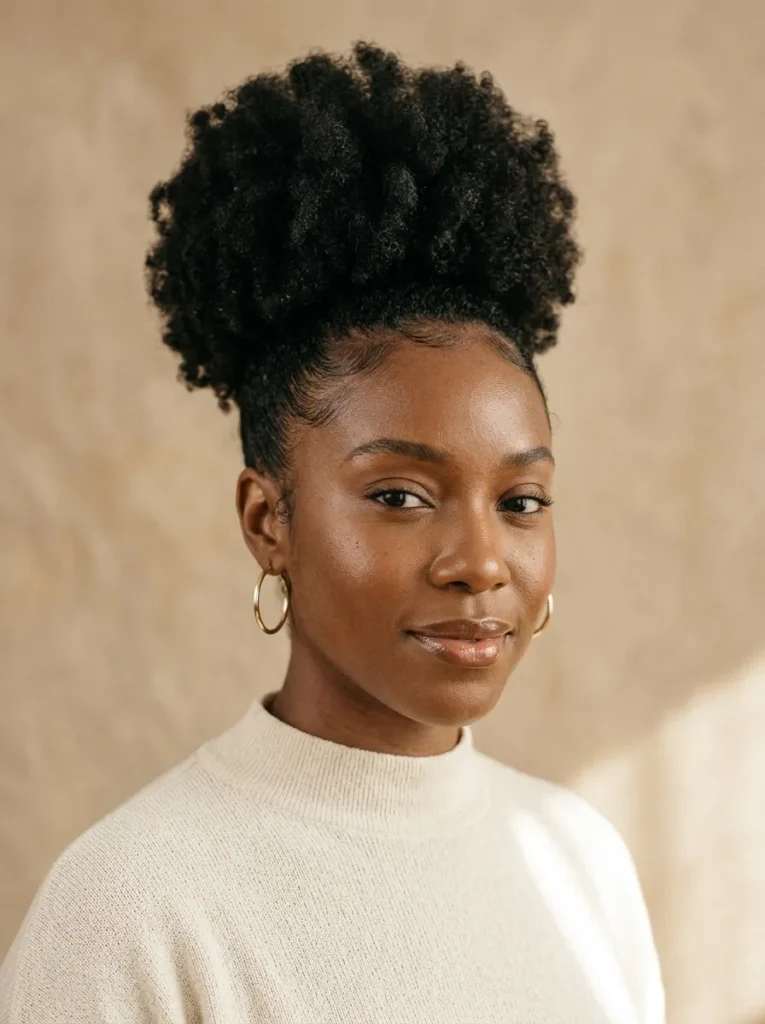 High Puff Hairstyle
