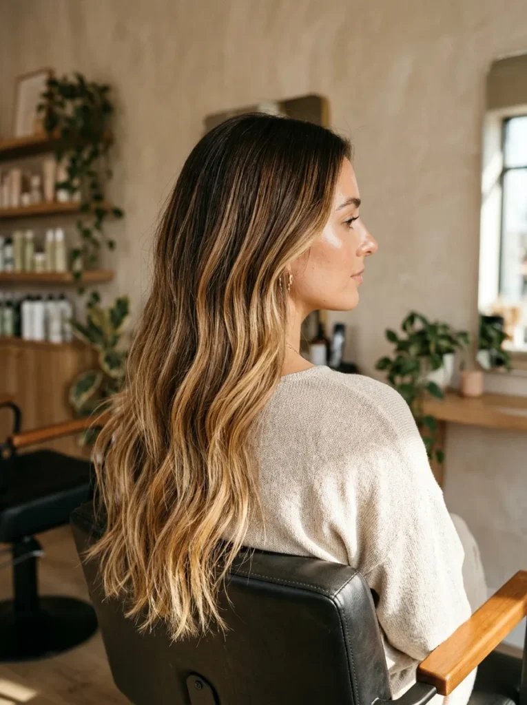 Honey Blonde Balayage