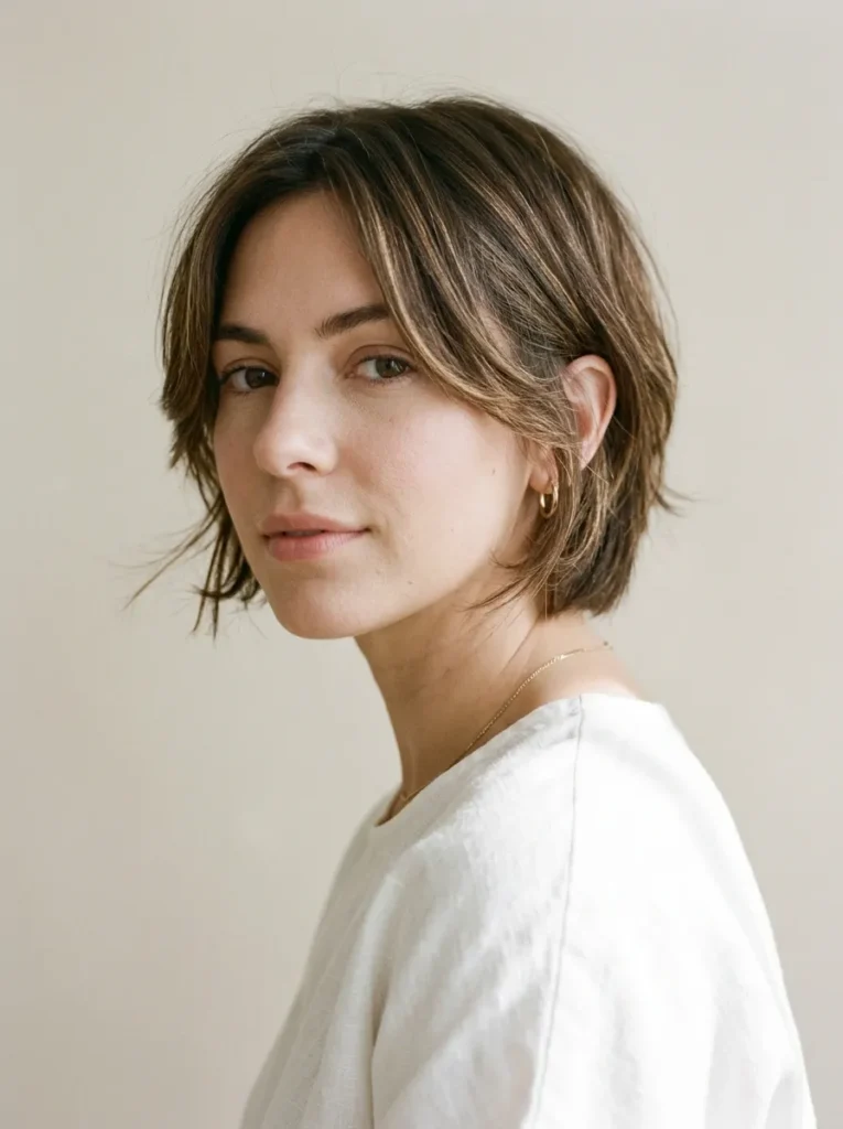 Layered Bixie Cut