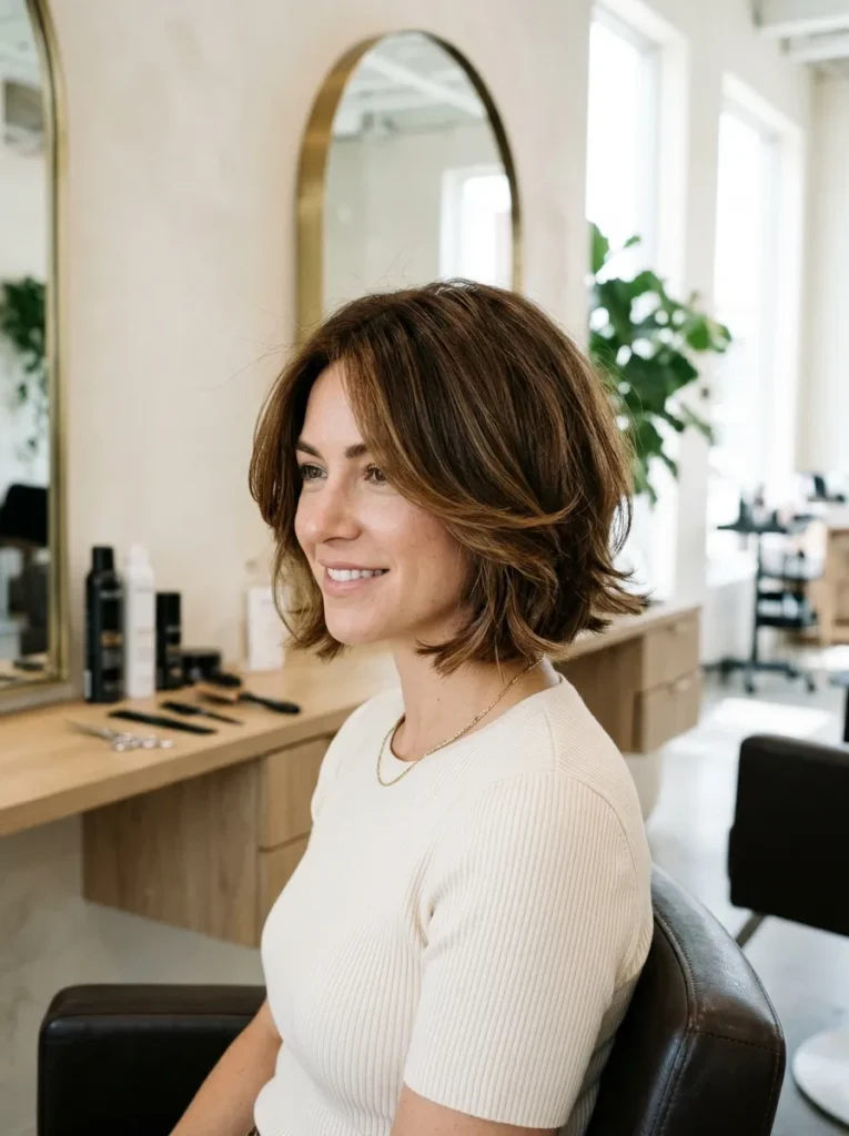 Layered Butterfly Bob
